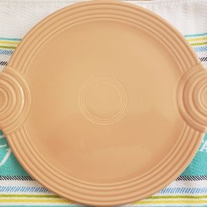 Fiesta Apricot Round Serving Tray